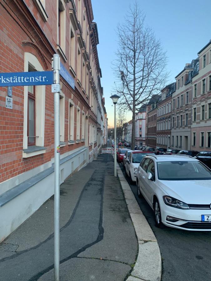 Zum Bahnhof Daire Zwickau Dış mekan fotoğraf